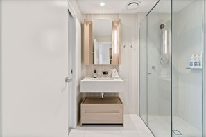 Hair dryer - River View Suite | 1BR 3People | Balcony Pool Gym (Brisbane City)