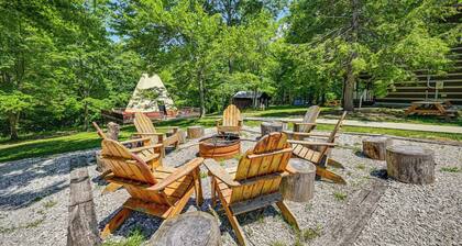 5 Mi to Mammoth Cave NP: Teepee Studio Escape