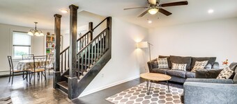 Ski, Hike & Fish: Pet-Friendly Home in Saylorsburg