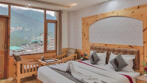 尊荣客房, 山景 | 办公桌、免费 WiFi、床单