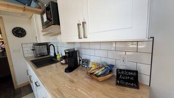 Microwave, oven, stovetop