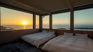 Superior villa, balkon, uitzicht op zee | Gratis wifi