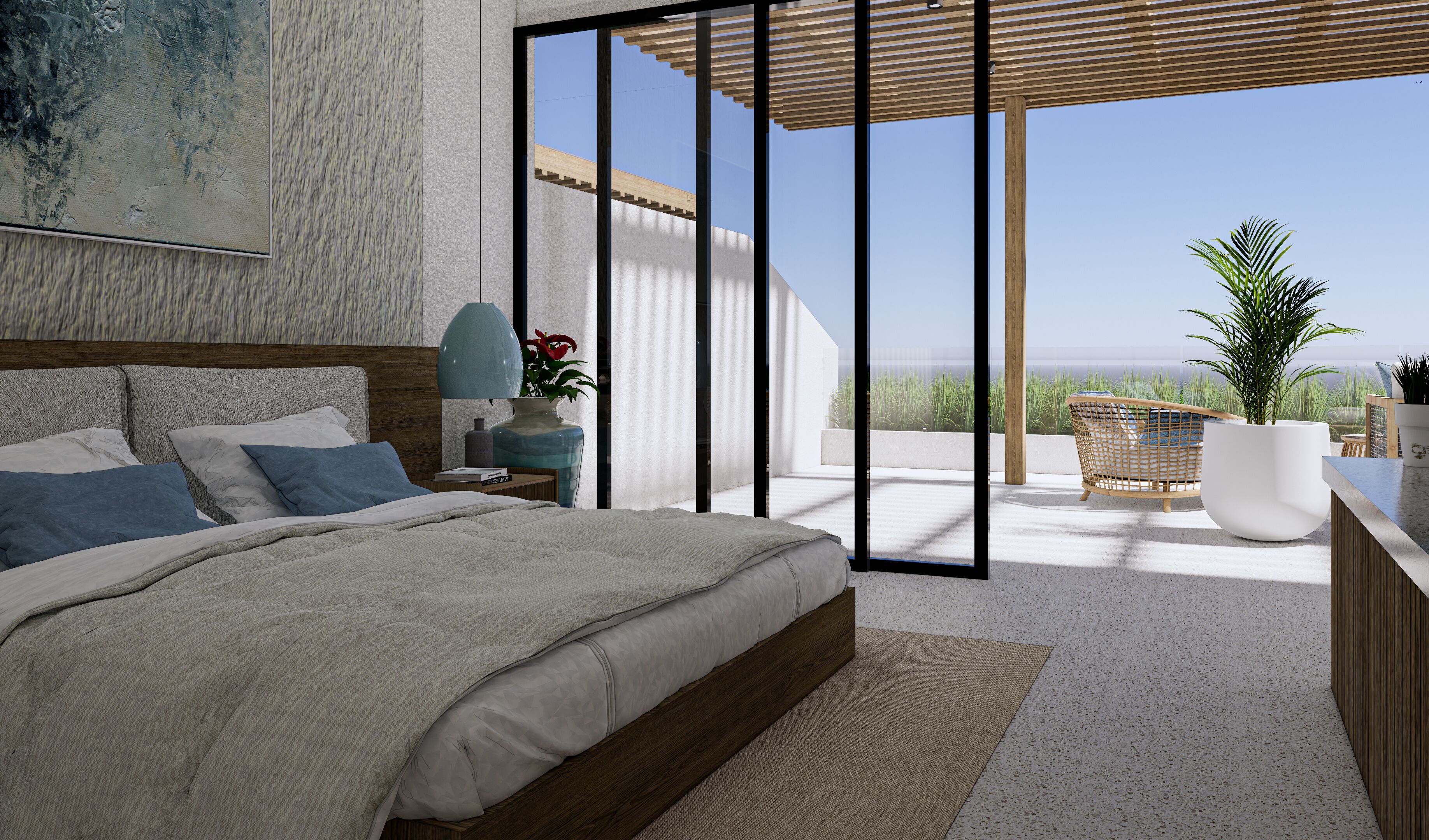 4 bedrooms, iron/ironing board, free WiFi, bed sheets