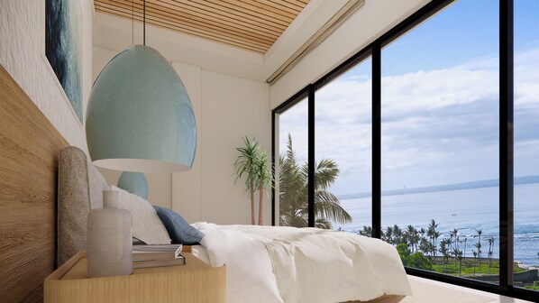 4 bedrooms, iron/ironing board, free WiFi, bed sheets - A Sanctuary of Soulful Stillness (Cemagi)