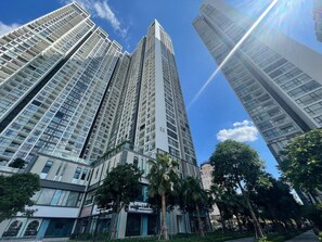 Façade de l’hébergement