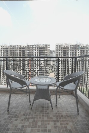 Vue depuis l’hébergement