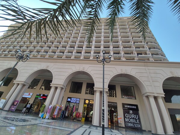 Façade de l’hébergement