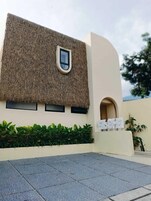 Fachada da propriedade