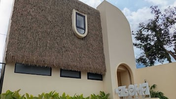Fassade der Unterkunft