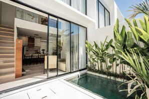 Terrace/patio - Charming 2-bedroom Oasis Smart Villa in beautiful Bali (Bali)