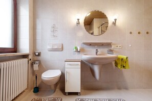 Dusche, Haartrockner, HandtĂŒcher