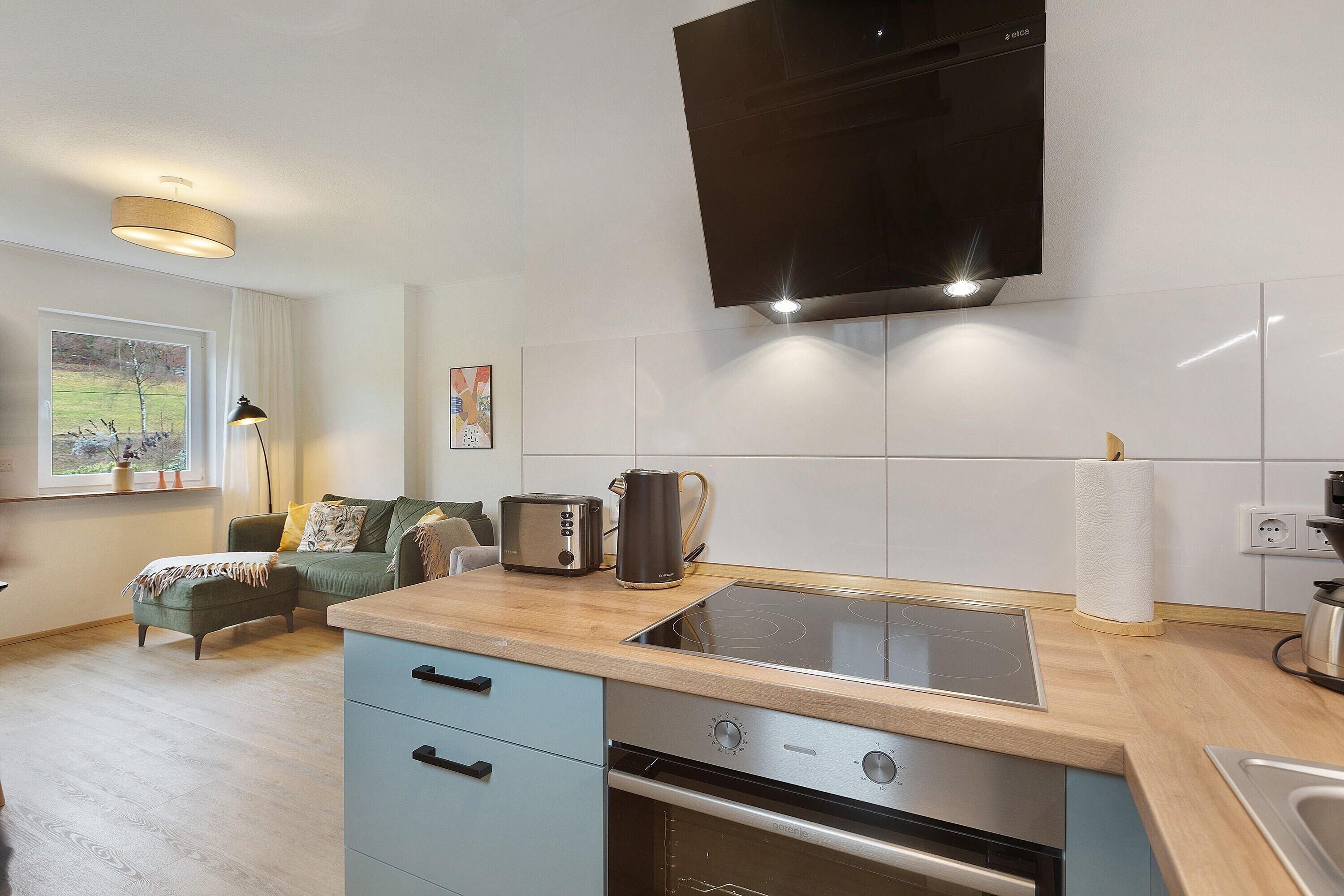 Kühlschrank, Ofen, Herdplatte, Geschirrspüler
