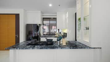 Appartement, 2 chambres, balcon | Cuisine privée