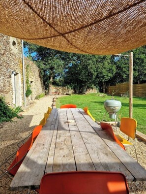 Opções para refeição ao ar livre