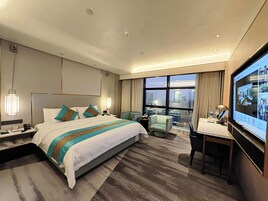 1 habitación, caja de seguridad en la habitación y cortinas blackout