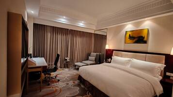 In-room safe, blackout curtains, iron/ironing board, free WiFi