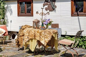 Opções para refeição ao ar livre