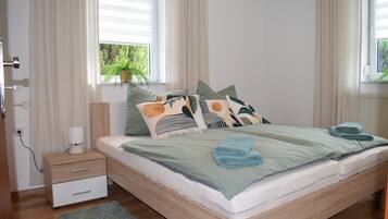 2 chambres, Wi-Fi gratuit, draps fournis