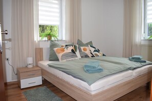 2 habitaciones, wifi gratis y ropa de cama 