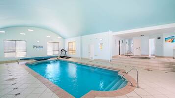 Una piscina climatizada