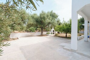 Overnattingsstedets uteområder