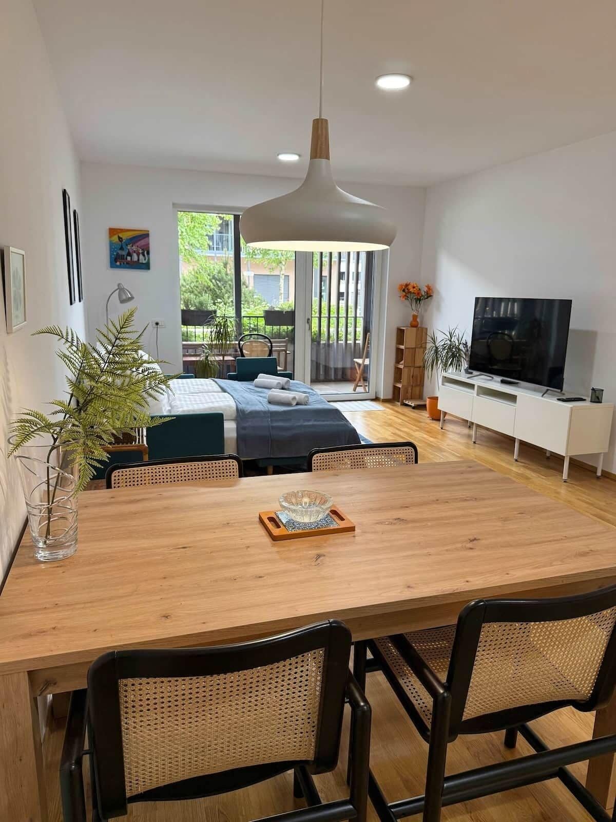 1 soverom, strykejern/-brett, wi-fi og sengetøy