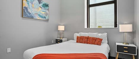 1 chambre, fer et planche à repasser, Wi-Fi, draps fournis