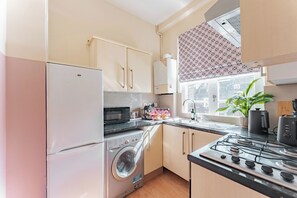 Microwave, oven, stovetop
