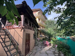 Façade de l’hébergement