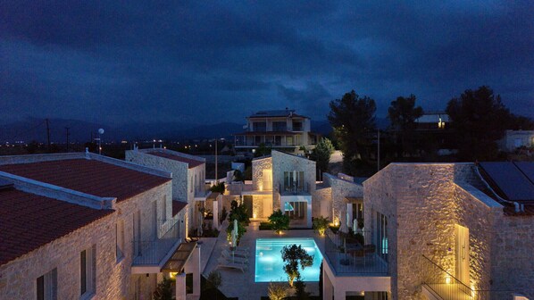 Aerial view - Petroulas Village (Nafplio)