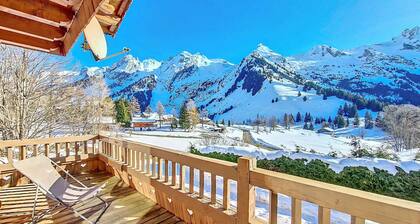Cozy chalet for 9 in La Clusaz with private parking