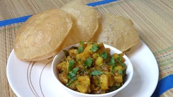 Daily continental breakfast (INR 150 per person)