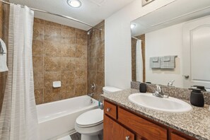 Hair dryer, towels