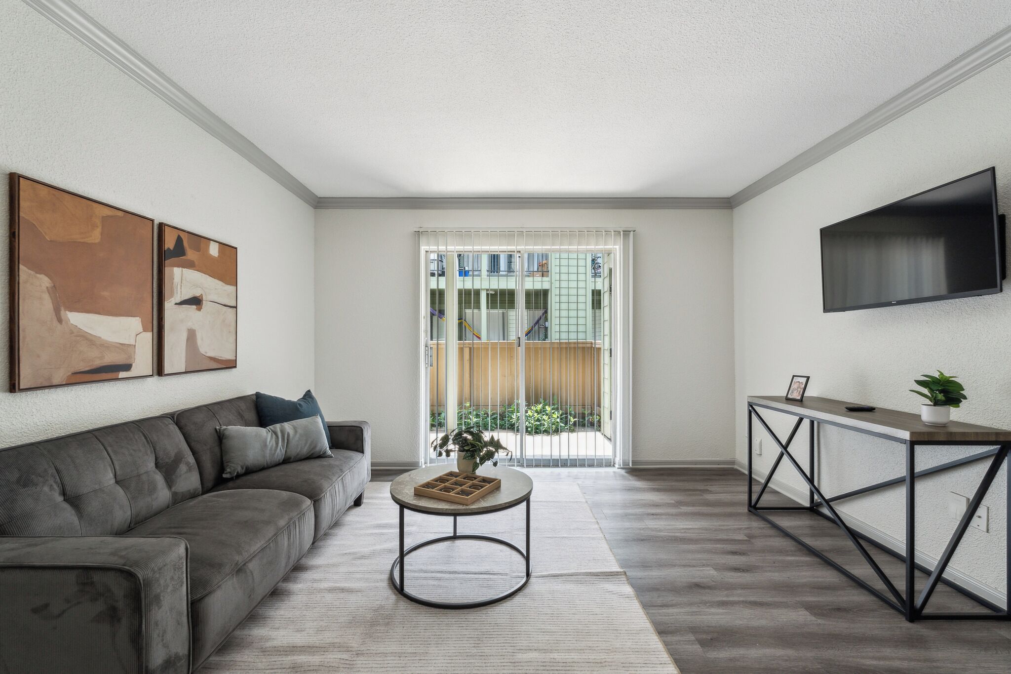 Televisie en een kantoor