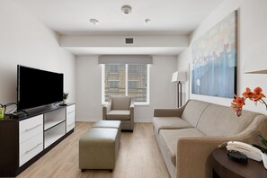 Televisie en een kantoor