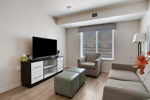 Televisie en een kantoor