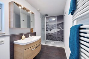Hair dryer, soap, toilet paper - Complete aparthotel for large groups in a unique location with spa area. (Bernkastel-Kues)