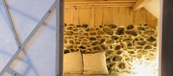 Mixed dormitory at the hostel for groups or families of up to 8 people.