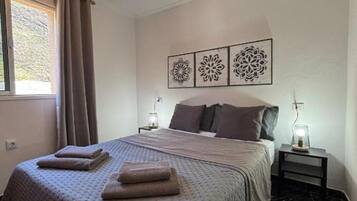 4 slaapkamers, een strijkplank/strijkijzer, wifi, beddengoed