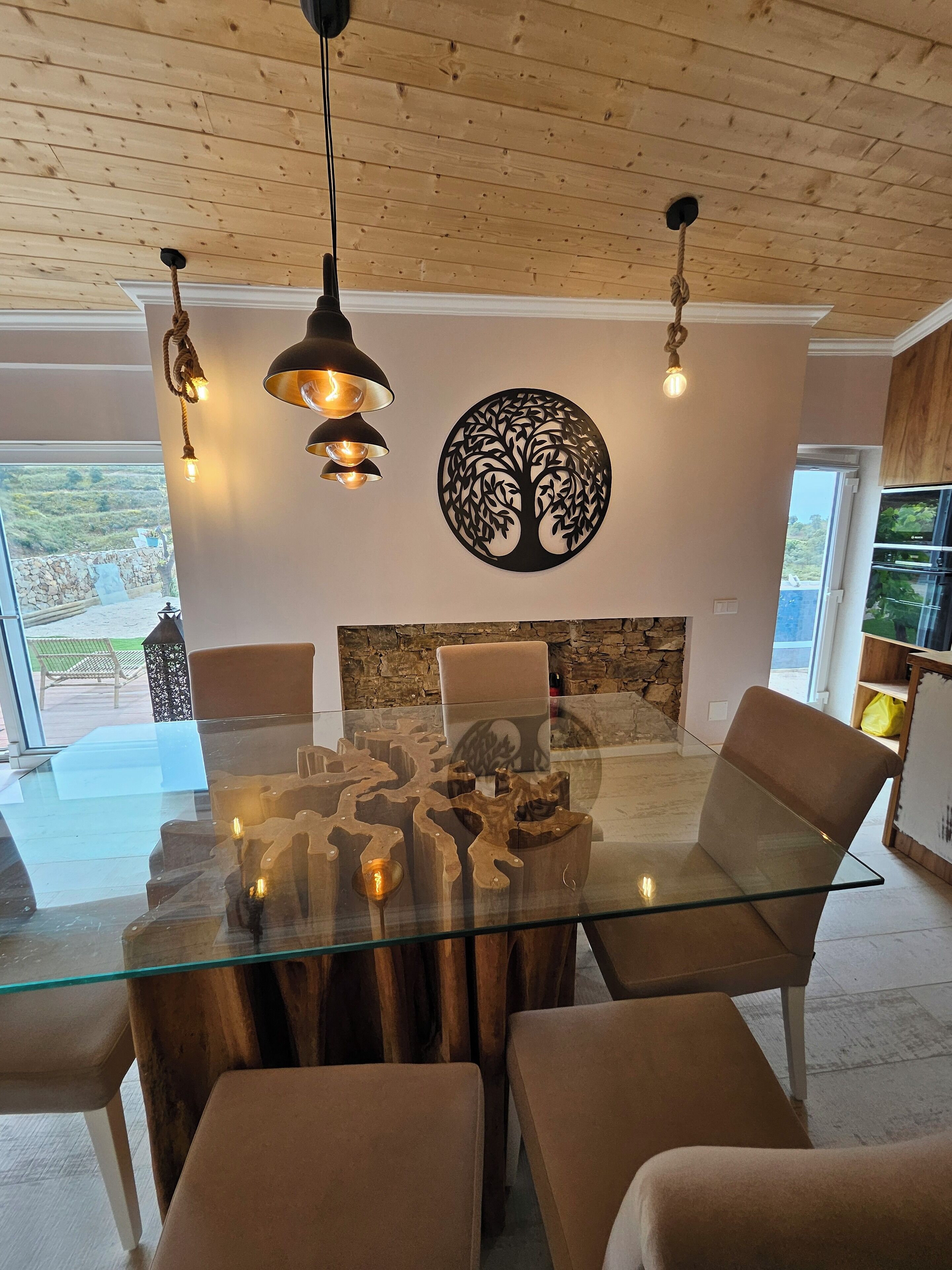 Deluxe Cottage, Ocean View | Ruang makan