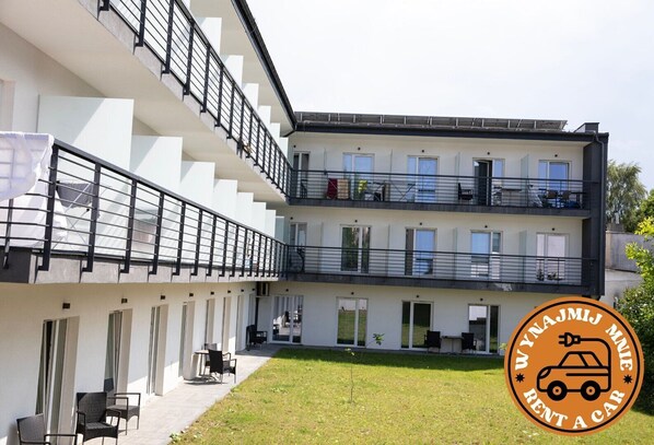 Terrace/patio - Adler Apartments (Lódz)