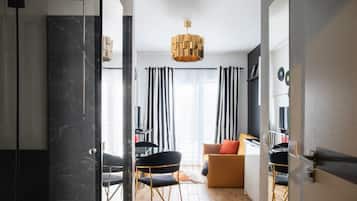 Romantic Apartment, Balcony | Laptop workspace, iron/ironing board, free WiFi