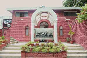 Façade de l’hébergement