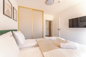 Appartement, coin cuisine | 1 chambre, fer et planche à repasser, Wi-Fi gratuit