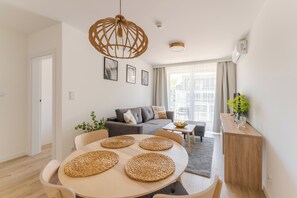 Apartment, Blick auf den Innenhof