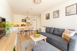 Apartment, Blick auf den Innenhof