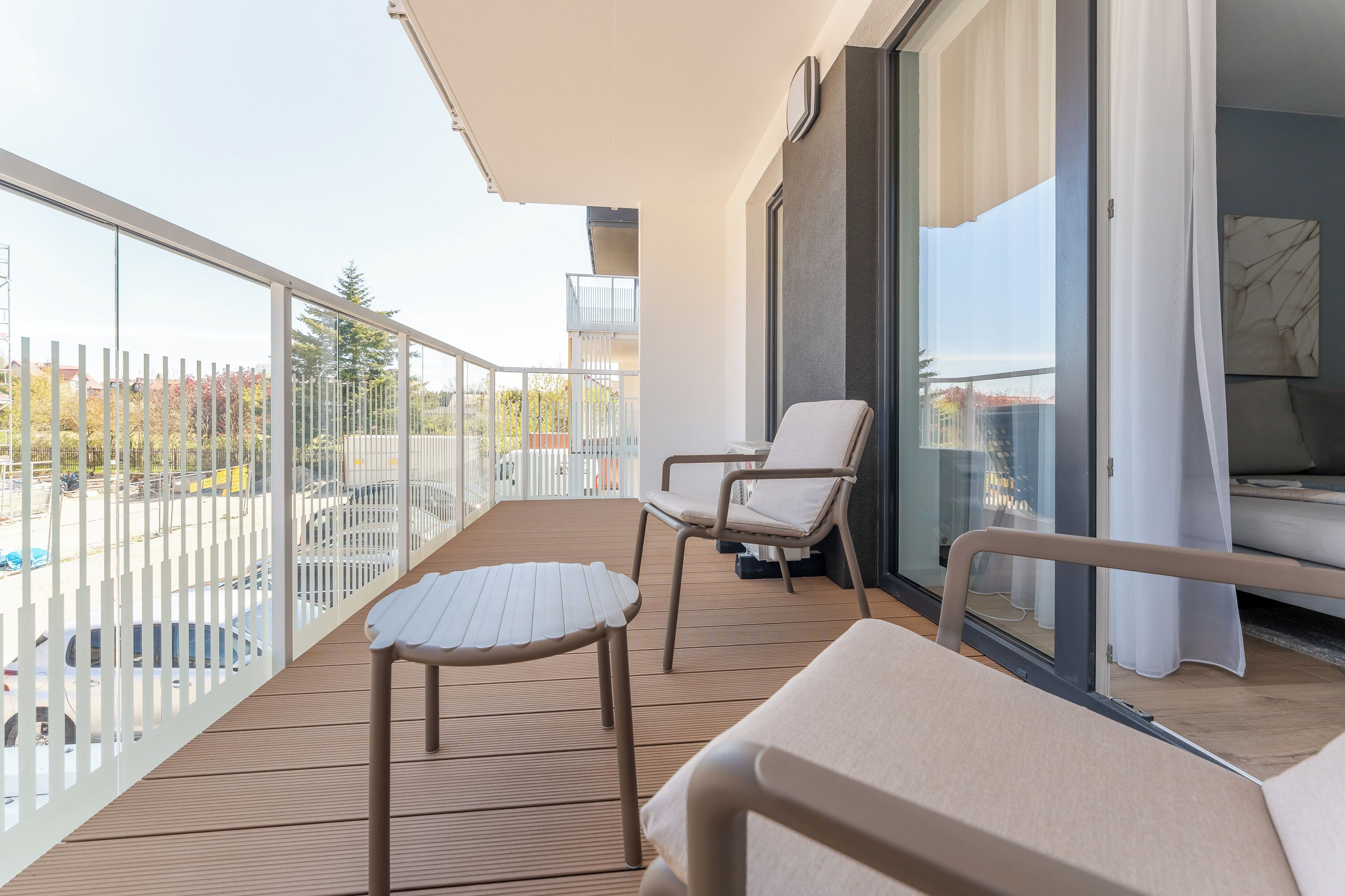 Apartment, Kochnische, Blick auf den Innenhof | 1 Schlafzimmer, Bügeleisen/Bügelbrett, kostenloses WLAN