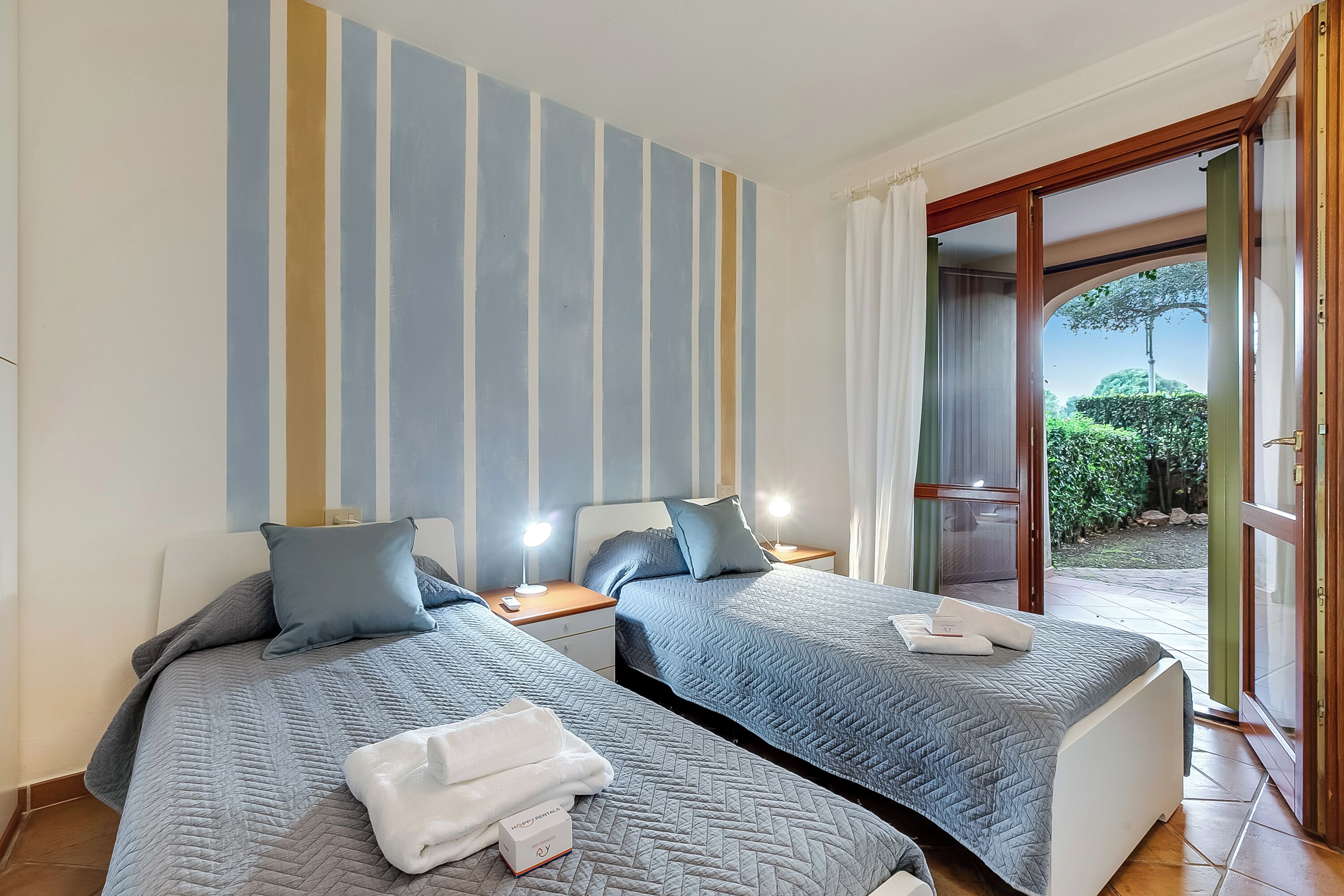 Familieleilighet, flere soverom (Il Borgo 10/5 700m From The Beach) | 2 soverom, wi-fi (inkludert) og sengetøy