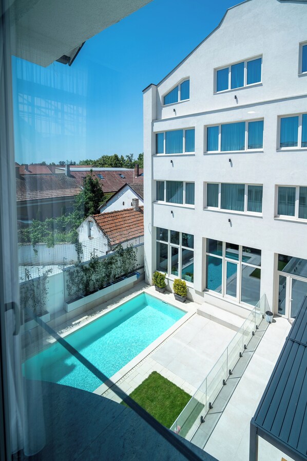 Luxury Double Room, 1 King Bed | View from room - Aris Boutique Hotel & Spa (Oradea)