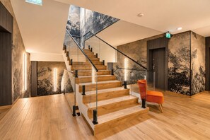 Sitteområde i lobbyen